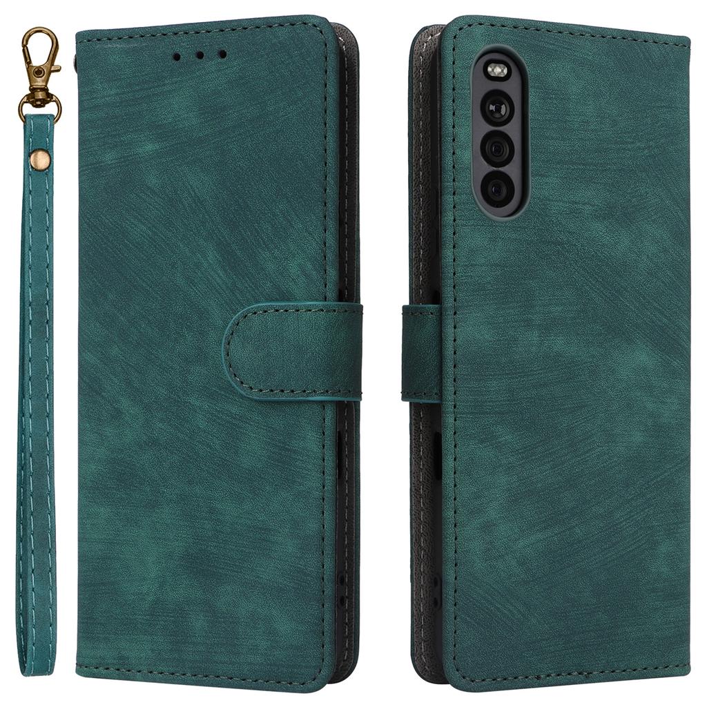 For Sony Xperia 10 III 5G Case Flip Leather Phone Cover with RFID Blocking Wallet