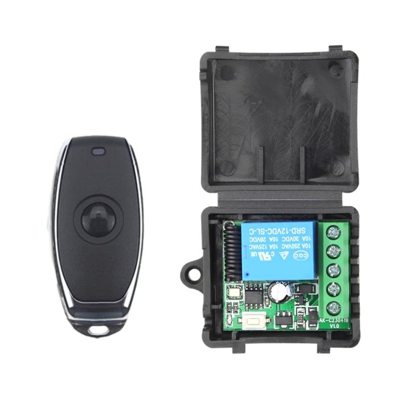 315MHZ 433MHz DC12V 10A 1 Channel 1Ch Wireless Relays RF Remote Control Switches Heterodyne Receiver Module