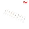 10Pcs Neon Indicator Light Green Red Blue Signs 6mm Neon Lamp Glow 2 Copper Wire 6X13mm Neon Indicator Bulbs