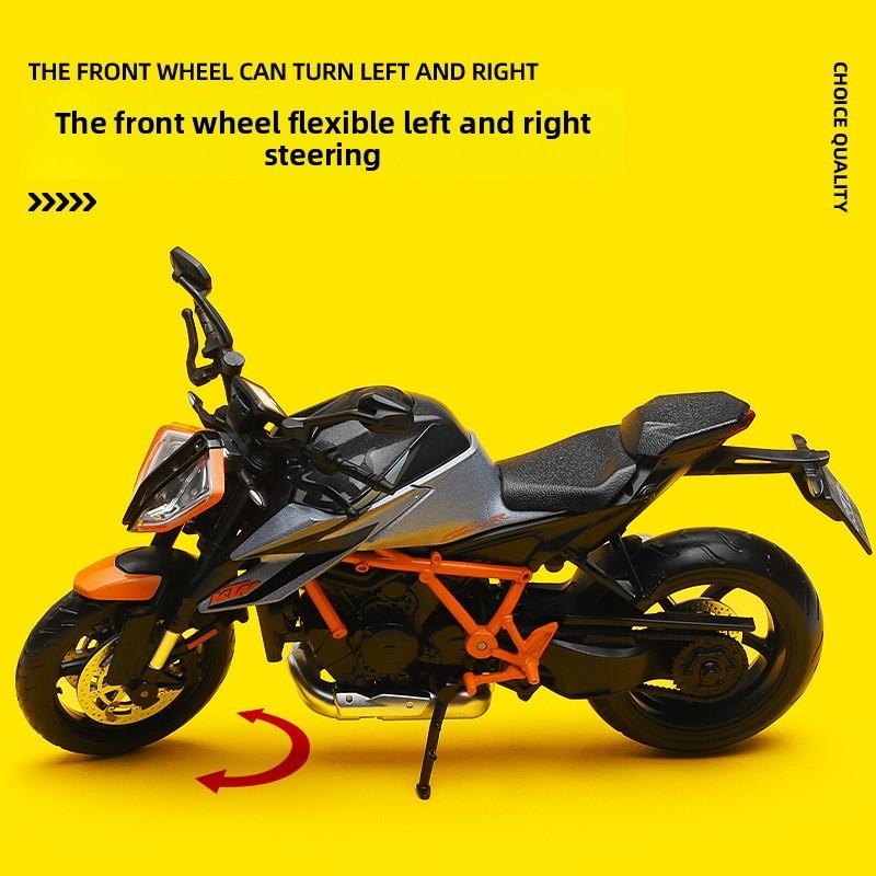 Ktm 1290 Super Duke R Alloy Motorcycle Model With Inertia Control For Children