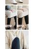 Women's Slim Fit Cashmere Silk Fleece-Lined Winter Pants with Pockets