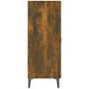 vidaXL Sideboard Räuchereiche 69,5x34x90 cm Holzwerkstoff