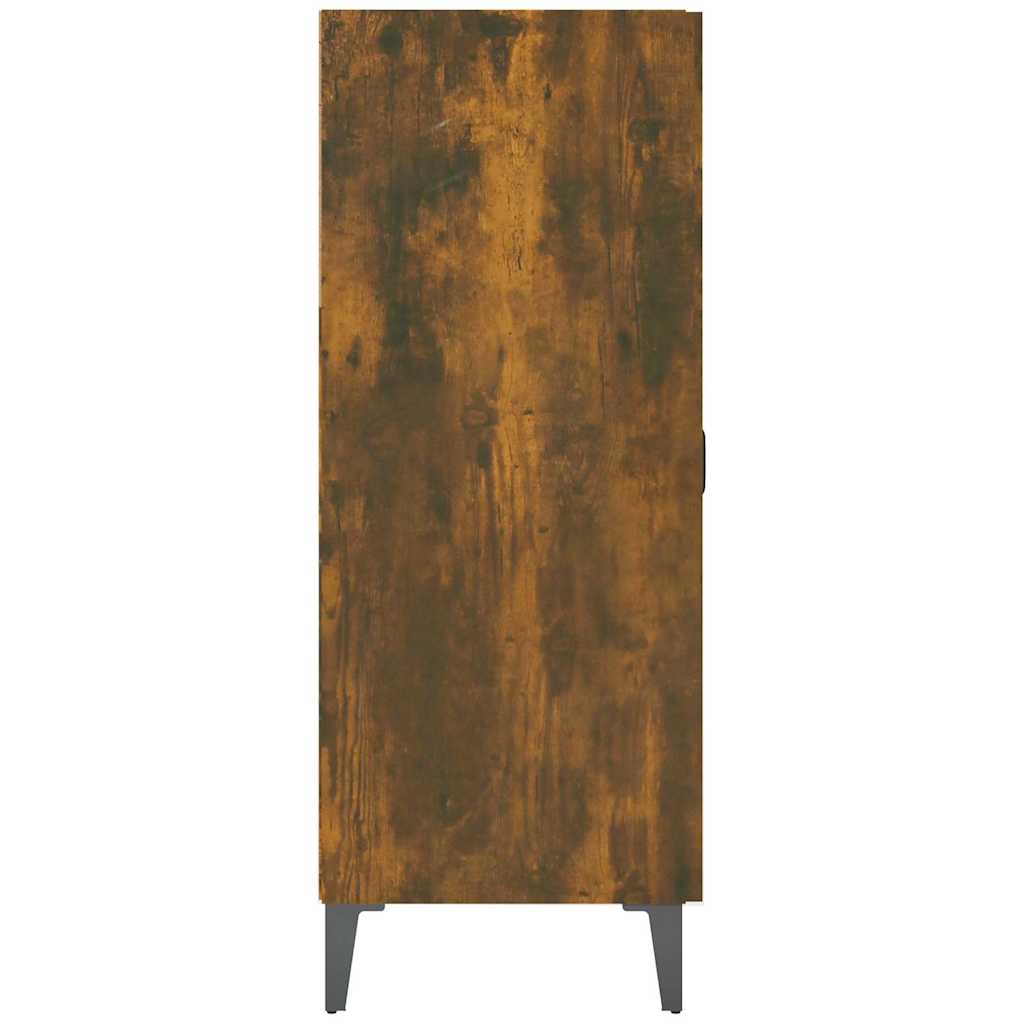 vidaXL Sideboard Räuchereiche 69,5x34x90 cm Holzwerkstoff