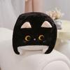 20/30cm Cute Cat Plush Pillow Stuffed Soft Brown Grey White Black Cartoon Kitten Animal Plushie Back Support Cushion Gift