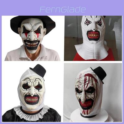 Terrifier Clown Latex Mask Halloween Party Costume Accessory For Cosplay And Themed Events
