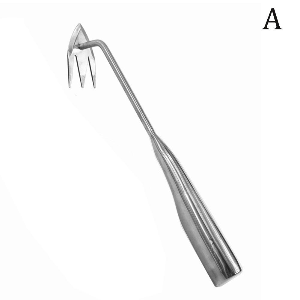 Stainless Steel Multifunctional Weeder V-Shaped Light Grass For Garden Duty Garden Tool Puller V0U0