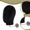 Hanging Display Stand Wall Mount Mannequin Head Multifunctional Hat Rack Model for Headdress