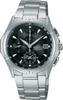 WIRED Chronograph Stainless Steel Model AGBV139 Men's Watch,