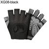 Men Women Sports Gym Fitness Workout Weightlifting Half Finger Anti-skid Gloves