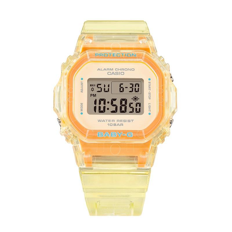Casio Baby-G Women's Resin 100M Water Resistant Shock Resistant Alarm Quartz Watch BGD-565SJ-9
