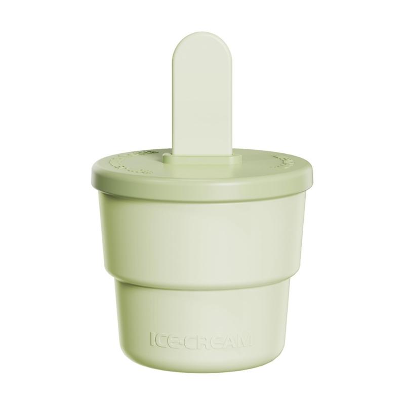 

Silicone Ice Cream Mold Popcylce Mold Food Grade Reusable Ice Cream Mold for Kids Homemade Ice Cream Molds Ice Cream