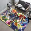 Tapis Tapis Art Personnage de Jeu S-smash-B-Bros U-ultimate pour Décoration de Pièce Maison Chambre Canapé Cadeau Tapis de Sol pour Zone d'Enfants Tapis de Sol Antidérapant