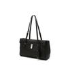 Daks Black Cowhide Buckle Decorated Shoulder Bag Dcba6f160bk
