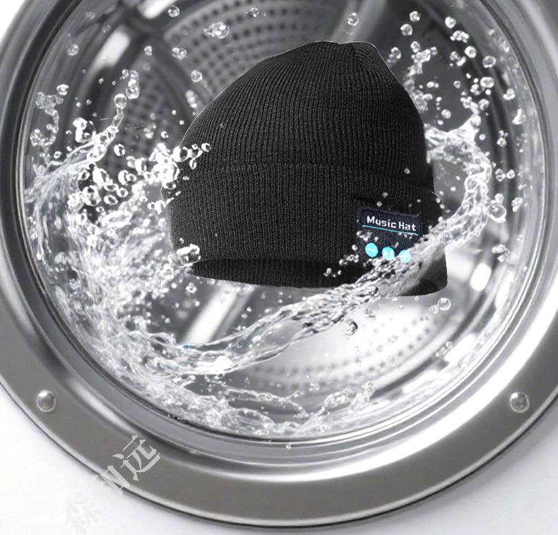 Bluetooth Music Knit Hat - Wireless Stereo Cap for Night Running & Cycling, Autumn/Winter Warmth
