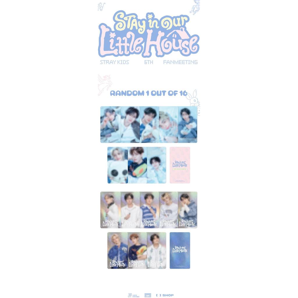 [pre-order] Stray Kids ID PHOTO SET, SPECIAL TRADING CARD, MINI BLOCK KEYRING STAY In Our Little House
