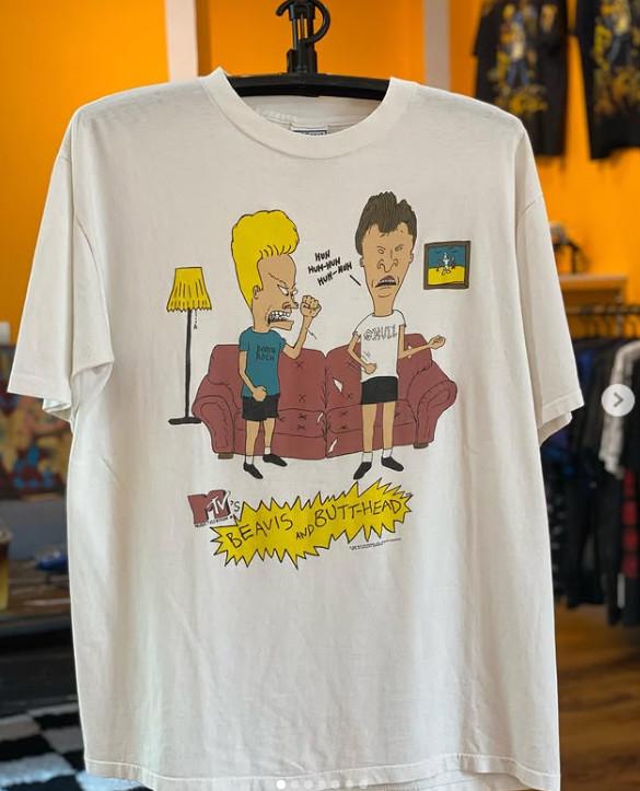 

Beavis and Butthead 1993 White uniex all size Shirt Gift Family shirt A582 XXXL