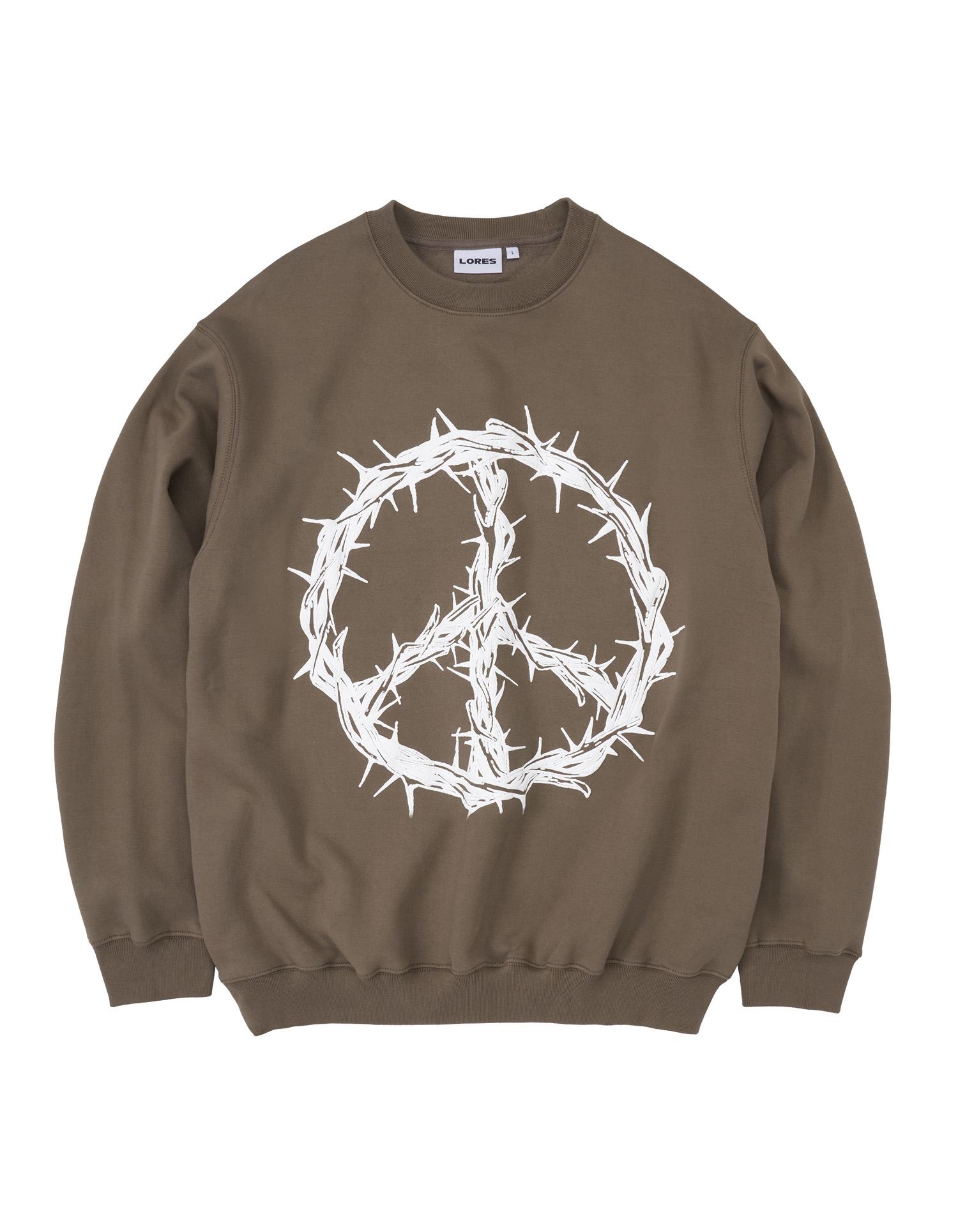 Свитшот Roars Peace - Тауп Taupe/L