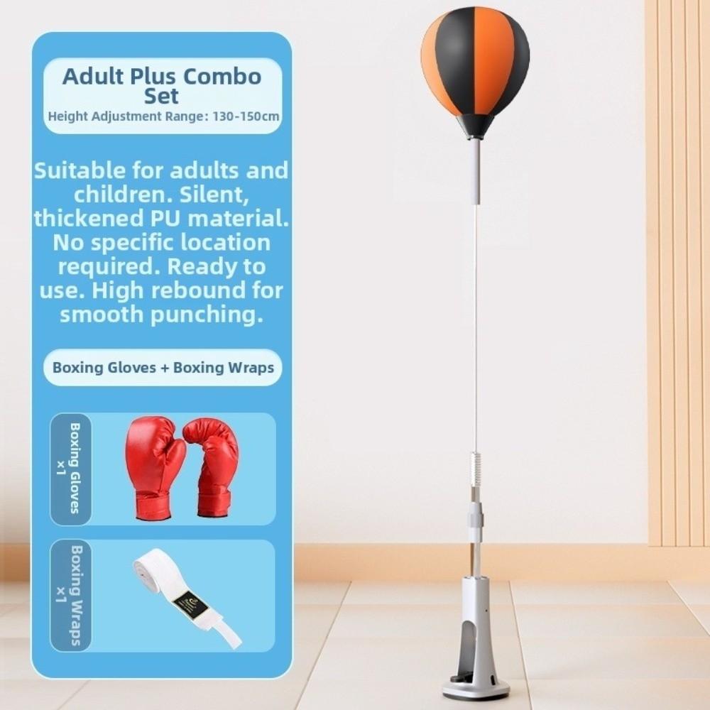 Indoor Boxing Speed Punching Ball Standing Reflex Training Auxiliary Tool  Cardiovascular Health