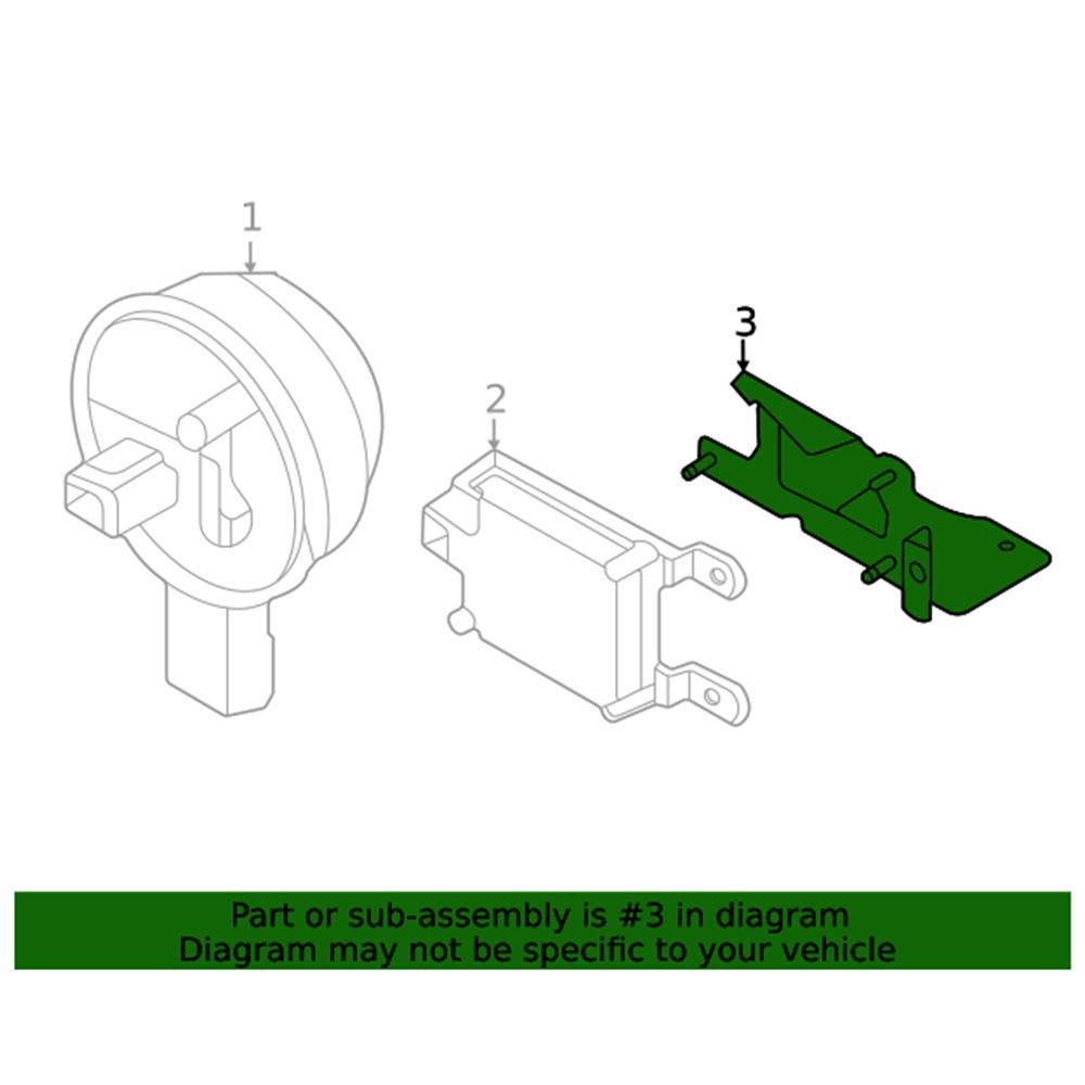 ACC Sensor Bracket for Nissan Versa (28452-5EA2A)