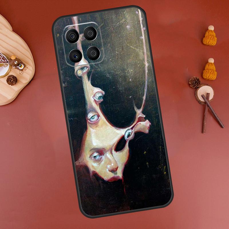 

Scary Face Eyes Smiley Case For Samsung Galaxy M12 M13 M14 M54 M23 M16 M11 M21 M31 M20 M34 M52 M32 M36 M56 M15 M55 Samsung M30s
