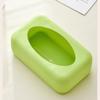 1PCS Silicone Tissue Box Living Room Bedroom Pumping Box Simple Household Creative High-value Dining Table Tissue Storage Box