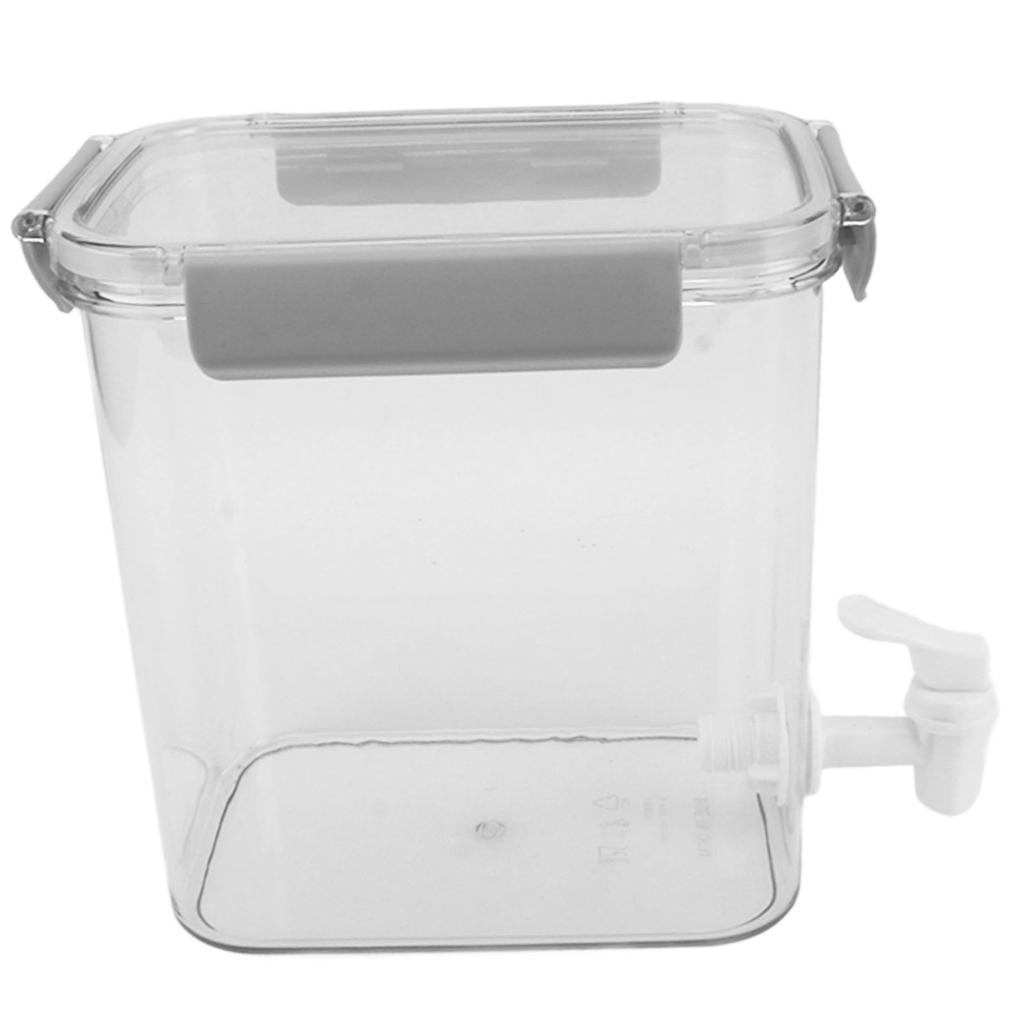 Refrigerator Cold Kettle 3.5L with Faucet Multifunctional PET Economical Practical Fridge Beverage