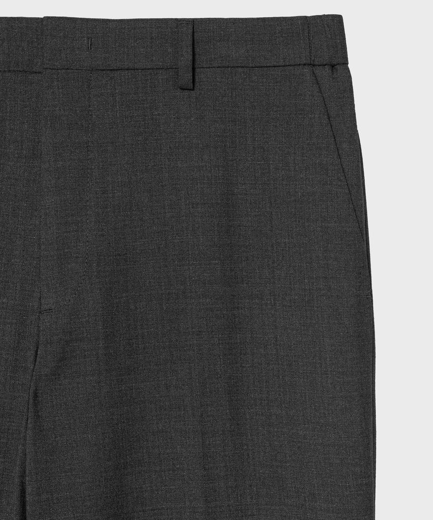 NONBLANK W29 Washable Semi-Wide Fit Slacks_Charcoal
