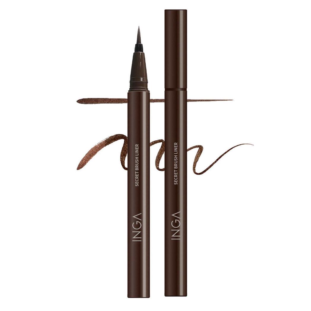 

INGA Secret Brush Liner 0,6 г - 2 варианта цвета / All Proof (вода и масло) коричневый