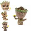 Adorable Guardians Of The Galaxy Baby Groot Tree Man Figure Flowerpot Penpot Kid Toy For Every Fan