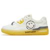 Flame 4.0 Slip-Resistant Cushioning Wear-Resistant Low-Top Skateboard Shoes Men's White Yellow Sneakers 112328081-6