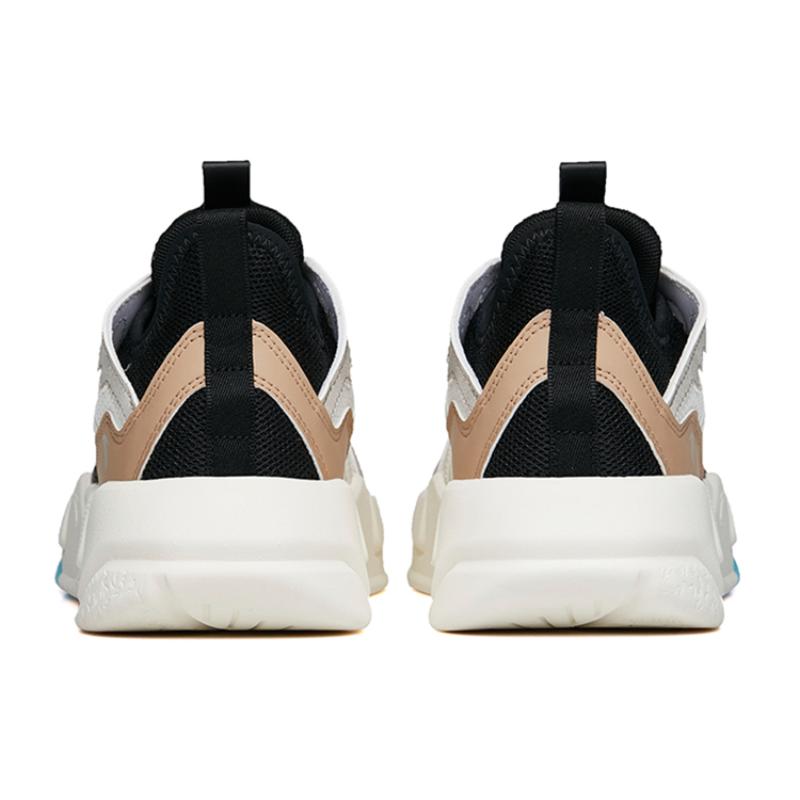 Anta Casual Shoes Men's Low Top Ivory White/Black/Dust Gray Sneakers 112238083-2