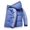Winter Three-stripe American Cotton Jacket for Men Everyday and Versatile Thickened Cotton Jacket Top