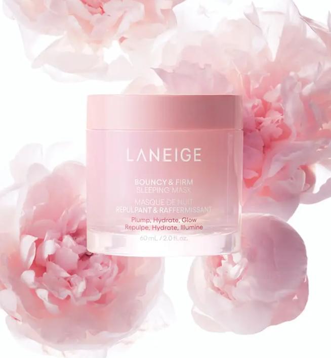 LANEIGE Mască de dormit elastică și fermă | Îngrijire de noapte pentru fermitate și hidratare – 60ml