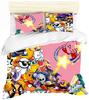 Cartoon Roze Bal Karakters Dekbedovertrek Kussensloop K-Kirby Beddengoed Set Volwassenen Kinderen Slaapkamer Decoratie Alle Maten
