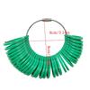 Practical Retro Ring Size Measurement Tool 5 Colors Available Plastic Texture Finger Sizer Portable Jewelry Accessory