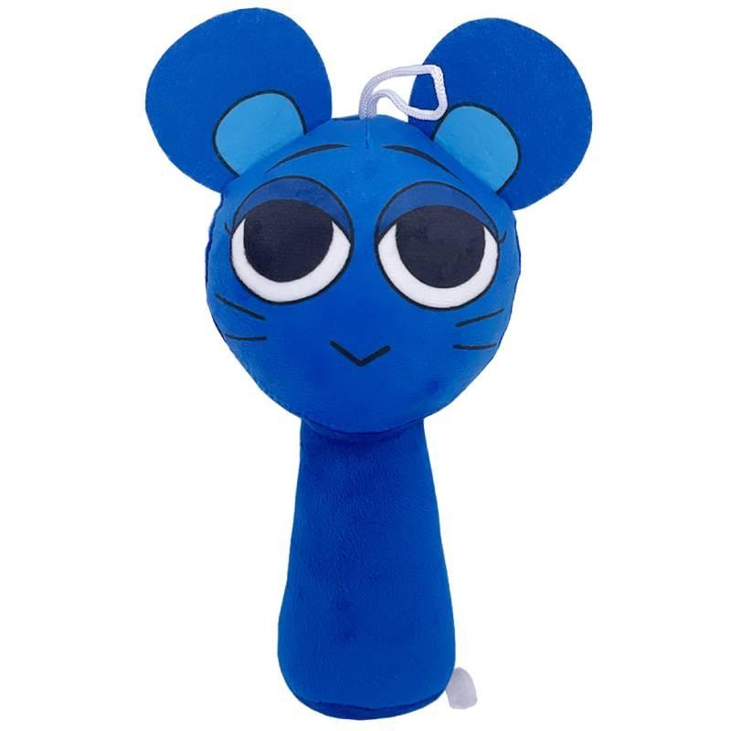 Sprunki Rhythm Box Plush Toy Pp Cotton Collectible Game Gift For Gamers Kids Dark Blue