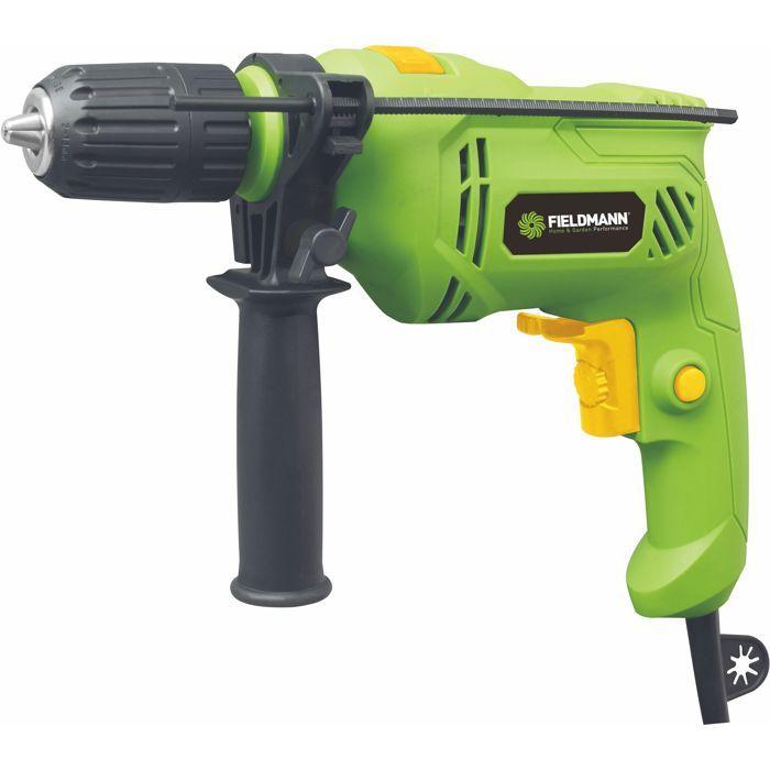 Perceuse à percussion - Fieldmann - FDV 200501-E - 500 W - 0-3000 tr/min - Mandrin 13 mm