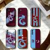 T-Trabzonspor Phone Case For Samsung Galaxy A73,A72,A71,A70,A53,A52,A51,Soft Silicone Black Cover
