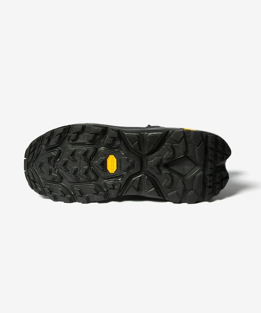 Hoka One One Kaha 2 Low GTX Sneakers Size D (1123190F), Men's Gore-Tex, Black/Black, (25.5 cm) [Used]