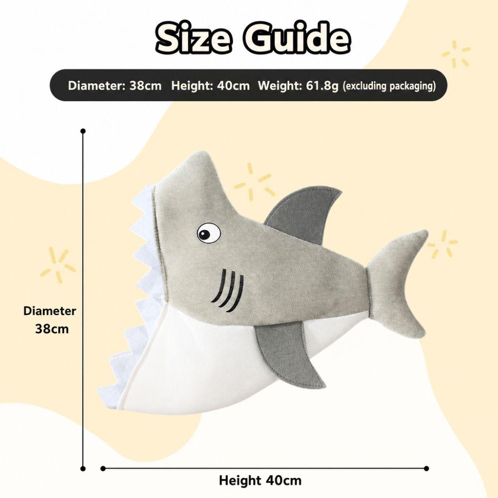 Costume Shark Hat Cosplay Shark Decoration Prop Fashion Shark Head Cover  Party