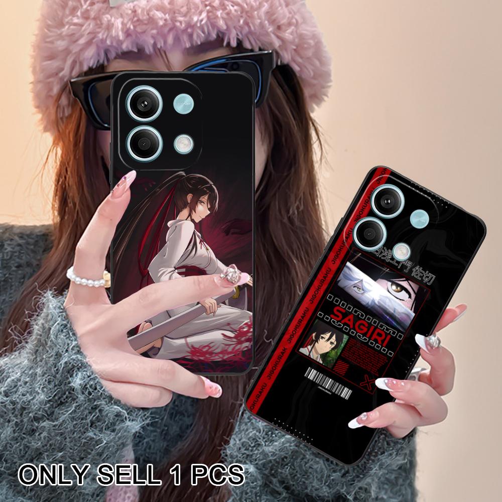 Hell's Paradise Sagiri Phone Case for POCO F8 F7 F6 F5 F4 F3 F2 Pro GT C75 C71 C65 C61 C40 Pro Ultra Soft TPU Shockproof Cover