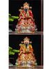Statua Buddha in Resina Ruyi Dio della Ricchezza con Nove Draghi, 30 cm o 40 cm - Ornamenti per la Prosperità