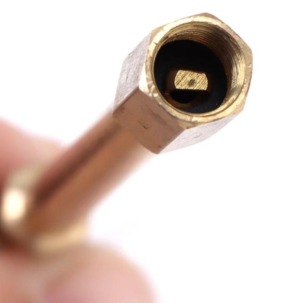 Anti Rust Valve Stem Adaptor Brass Tyre Inflator Adaptor Brass Tire Adapter Truck Tires