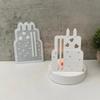 Cake/Bird Candlestick Silicone Mold Candle Base Mould Decorative Candle Holder Mold Ornament Home Decorations Mould