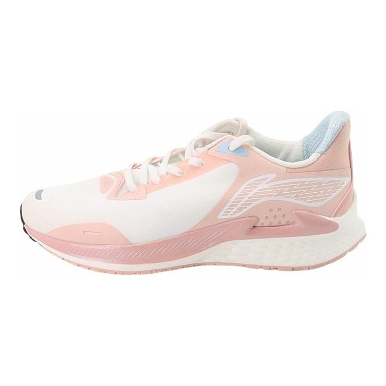 Li Ning Rutschfest Abriebfest Niedrig geschnittene Laufschuhe Damen Rosa ARMR018-2