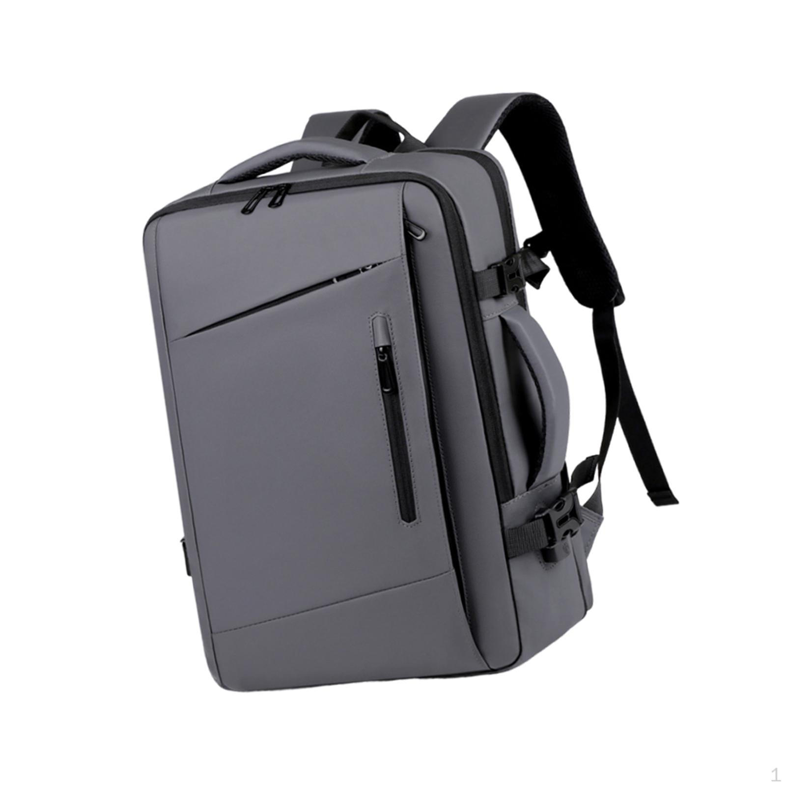 

Laptop Backpack Casual Daypack for Daily Commuting Office Travel сірий колір
