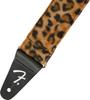 Fender Strap Wild Leopard Print 990601053 Strap, 2"