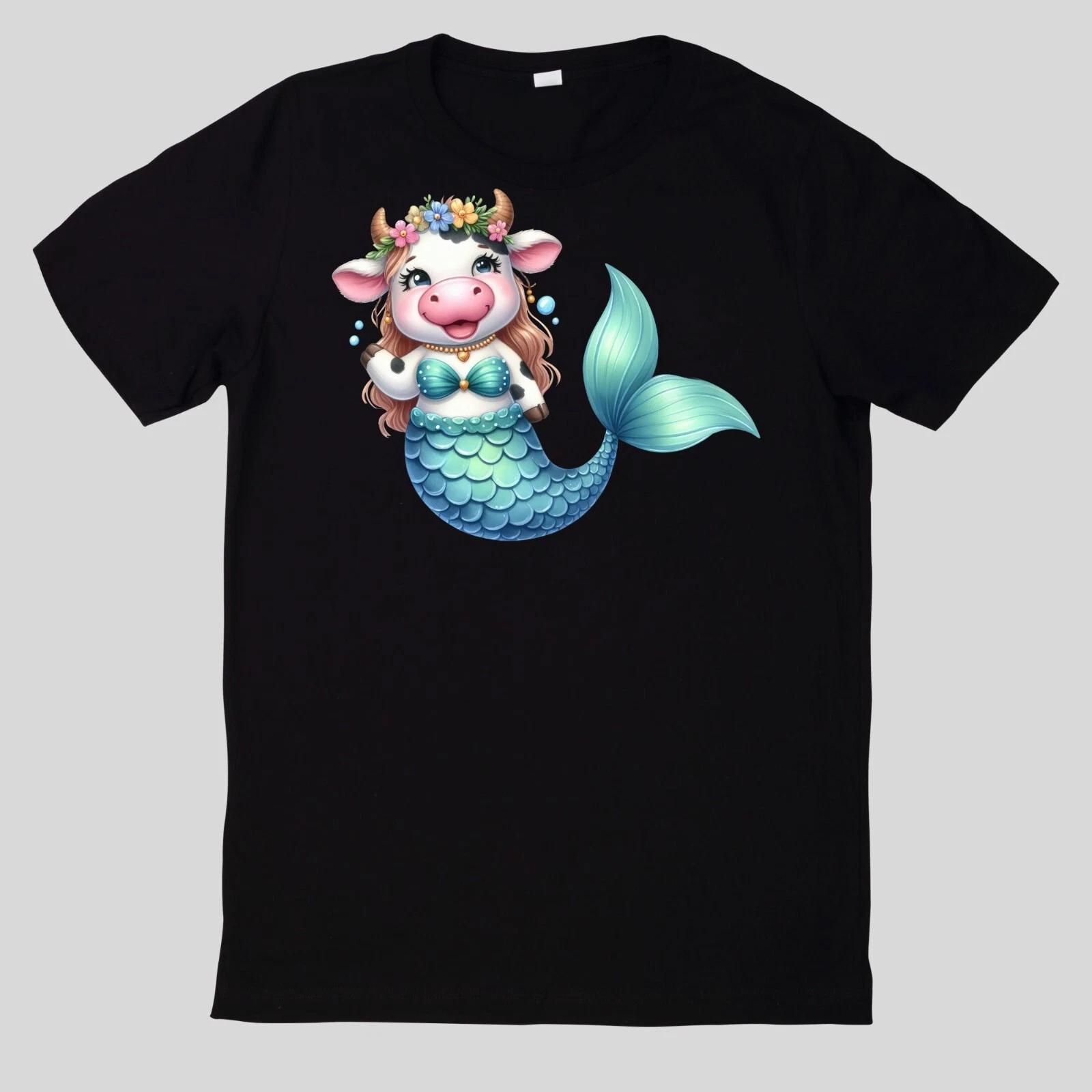 T-Shirt Lustige Kuh Poolparty XXL