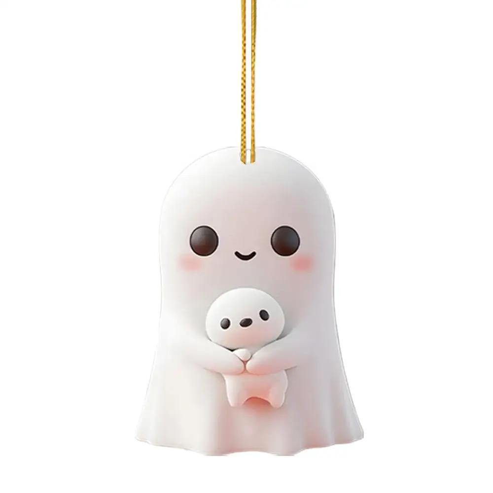 Halloween Hanging Ornaments Ghost Decoration Christmas Tree Decorations Ornament Acrylic Mini Halloween Decor For Party 202 Y3Q1