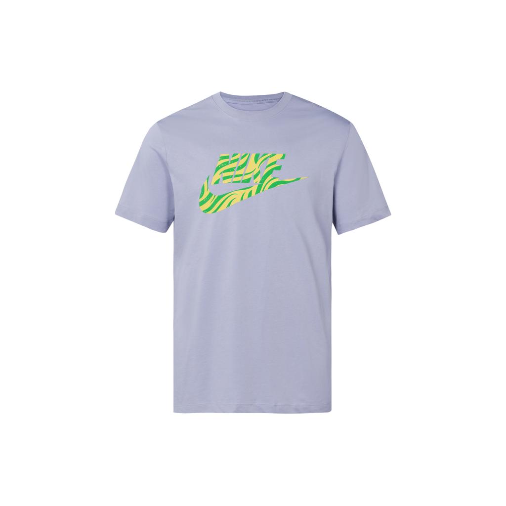 Nike T Shirts Men's Gray Crew Neck Moderate FB9820-519